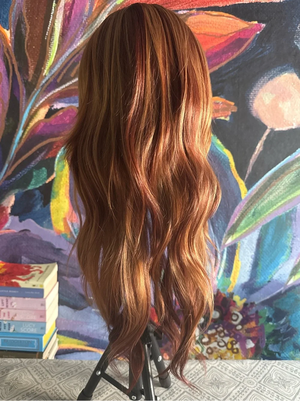 CSC Cami Headband Wig - Hazel Blend (Auburn with Muted Copper Highlights) NWT